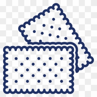 We'll Accept Crackers And Cheese Dips, Peanut Butter - Circle Clipart