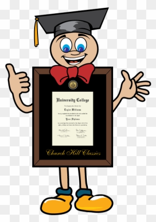 Diploma Clipart Graduation Certificate - Frankie The Diploma Frame - Png Download