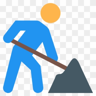 This Is A Picture Of A Person Leaning Over To The Right, - Construction Png Icon Clipart