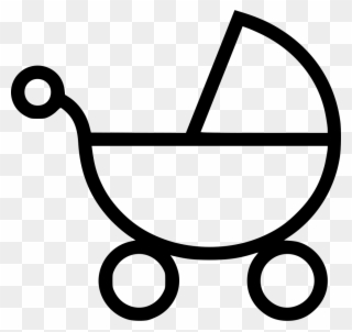 Stroller Svg Png Icon Free Download - Stroller Icon Clipart
