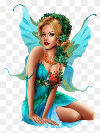Fairy 17 Elves, Fairies, Tube, Clip Art, Bellisima, - Fairy - Png Download
