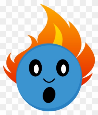 Unicorns Are Hard To Find, But Maybe That's Because - Emoji With Hair On Fire Clipart