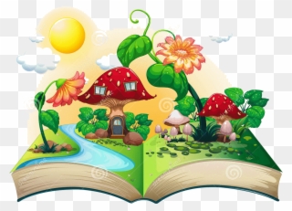 Biblioteka Three Little Pigs Clip Art Fairy Tale Castle - Mushroom House Free Clipart - Png Download