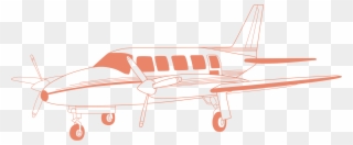 Learn To Fly Our Piper Chieftain Aircraft - Piper Pa-31 Navajo Clipart
