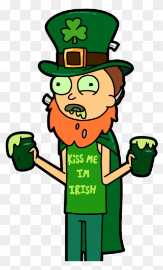 Leprechaun Clipart Buff - St Patricks Day Morty - Png Download