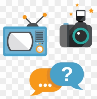 Creative Tv And Radio Production - Television Clipart