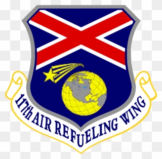 117th Air Refueling Wing - 117th Air Refueling Squadron Crest Clipart