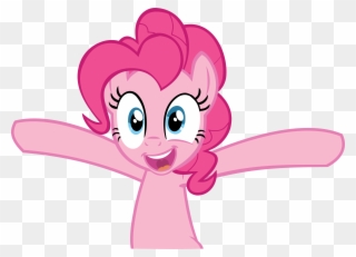Pinkie Pie Smile By Mrcbleck-d5euia6 - My Little Pony Pinkie Pie Screaming Clipart