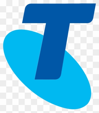 T Transparent Logo Picture Freeuse Library - Telstra Logo Png Clipart