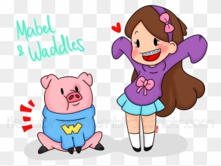 Gravity Falls Sweater For Orig07 - Cute Waddles Gravity Falls Clipart