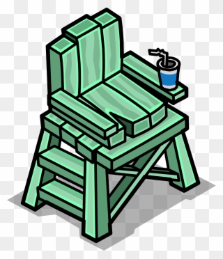 Lifeguard Chair Sprite 003 - Portable Network Graphics Clipart