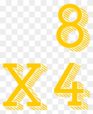 Eights - Multiplication - Graphic Design Clipart