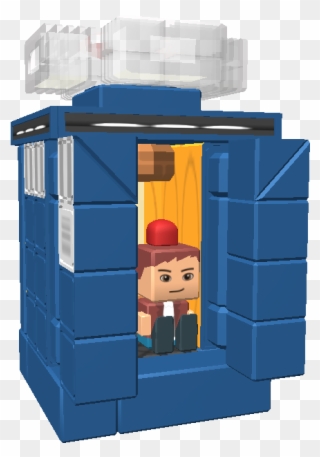 A Working Flying Doctor Who T - Lego Clipart