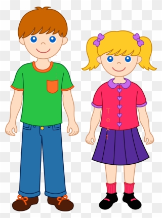 Amandatory Reading Jpg Library Library - Brother And Sister Clipart - Png Download