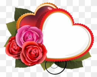 На Февраля 18, - Happy Birthday Rose Heart Clipart