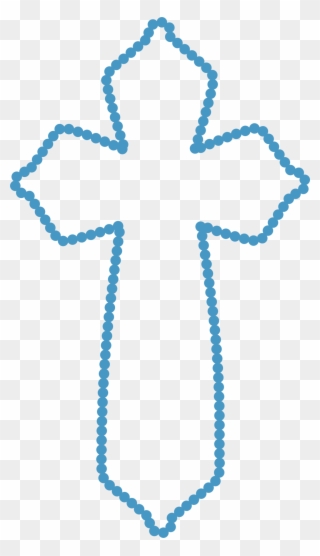Cross Clipart First Communion - Baptism Cross - Png Download
