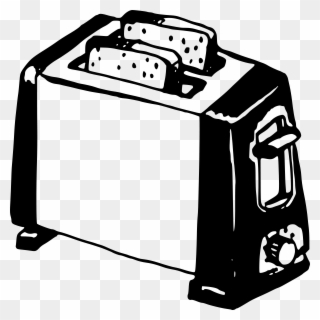 How To Set Use Toaster Icon Png - Toaster In Black And White Clipart