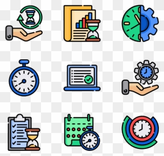 Time Management - Database Clipart