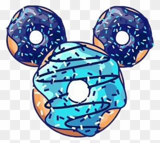 Disney Mikey Food Cool Tumblr Boyfreetoedit - Png Donut Clipart