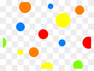 Dots Clipart Rainbow - Circle - Png Download