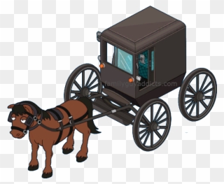 Amish Paradise Horse & Buggy “ - Wagon Clipart