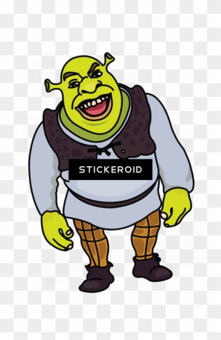 Shrek - Shrek Snapchat Drawing Clipart