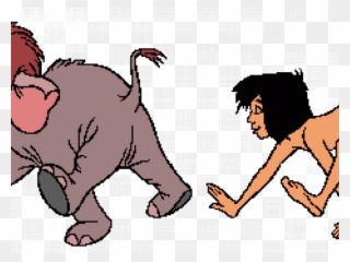 The Jungle Book Clipart Olifant - Mowgli Clipart - Png Download