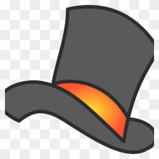 Top Hat Clipart Gray Clip Art At Clker Vector Online - Fancy Hat - Png Download