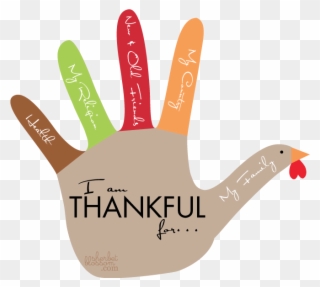 Simple Boat Clipart - Thanksgiving Hand Turkey Drawing - Png Download