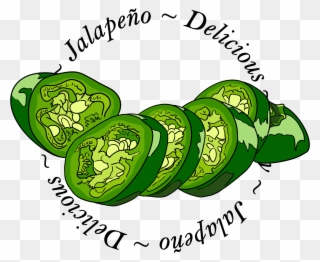 Jalapeno Chili Pepper Spicy Slices - Hackett Classic Tee Clipart