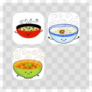 Punny Yummy Stickers Bundle On The App Store - Tomato Soup Clipart