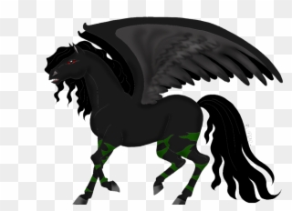 Me~ - Dark Pegasus Clipart