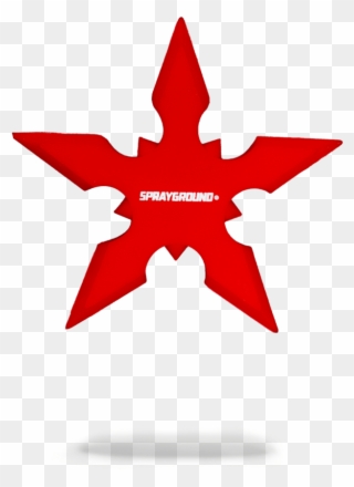 Sprayground- Rubber Ninja Star Toy Ninja Star - Ninjago Star Clipart