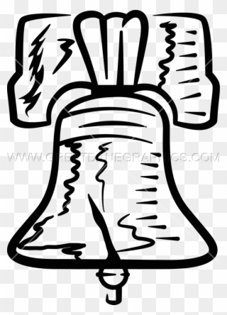 Graphic Freeuse Stock Liberty Bell Clipart Black And - Liberty Bell Clipart - Png Download