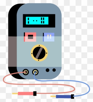 Vector Illustration Of Voltage Tests Presence Of Absence Clipart