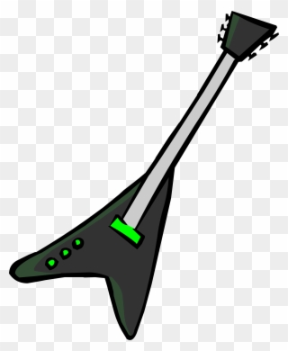 List Of Musical Instruments - Club Penguin Electric Guitar Clipart