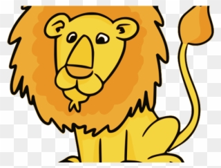 Lion Clipart Clear Background - Lion Ass And Fox - Png Download
