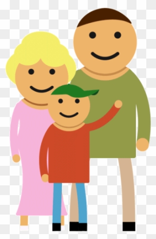 Cartoon Pictures Of Family - Happy Family Animation Gif Clipart