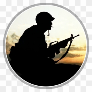 Soldier In Vietnam - Operation Cross Eagles 1968 Clipart