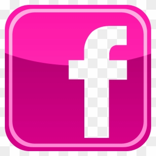 Salon82 Facebook Link - Logo Facebook Pink Png Clipart