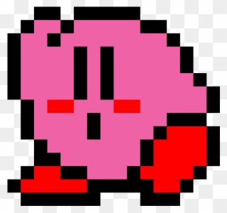 Minecraft Kirby Pixel Art Grid - Pixel Art Grid Gallery