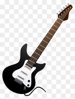 History And Evolution - Clipart Electric Guitar - Png Download