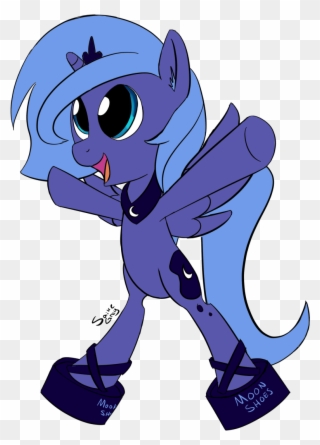 Saine Grey, Bipedal, Cute, Filly, Moon Shoes, Pony, Clipart