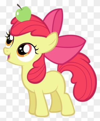 Paper Craft Alluring My Little Pony Apple 19 Latest - Little Pony Apple Bloom Clipart