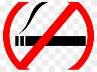 No Smoking Clipart Cigarette - Smoking Sign - Png Download