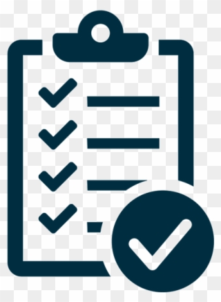 Respond To Data - User Check List Icon Clipart