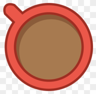 Spoon Knife Cup Of Coffee - Circle Clipart