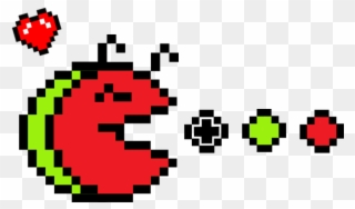 Pixel Pacman - Pac-man Clipart
