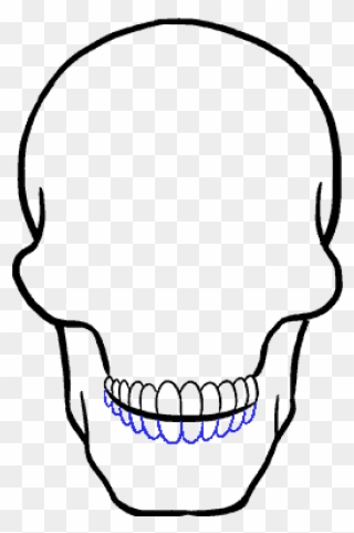 How To Draw Skull - Skull Drawing Clipart