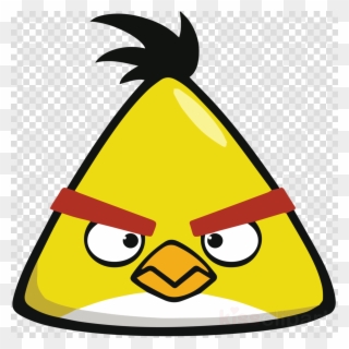 แอ ง กี้ เบิ ร์ ด สี เหลือง Clipart Angry Birds Transformers - Angry Bird Cartoon - Png Download